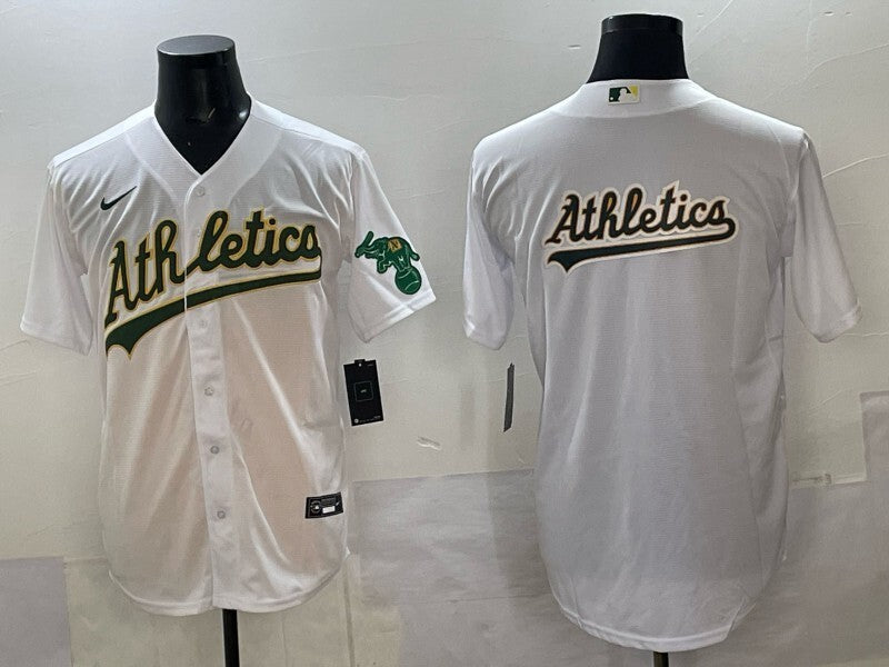 Oakland Athletics Athletics Adult Style 3 Baseball Jersey baseball jersey product view 1