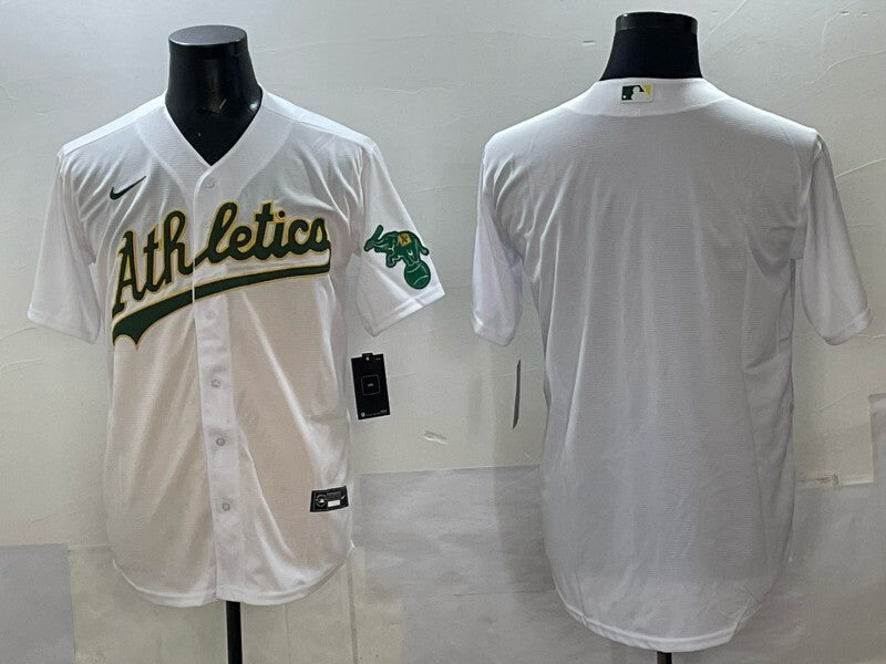 Oakland Athletics Athletics Adult Style 4 Baseball Jersey baseball jersey product view 1