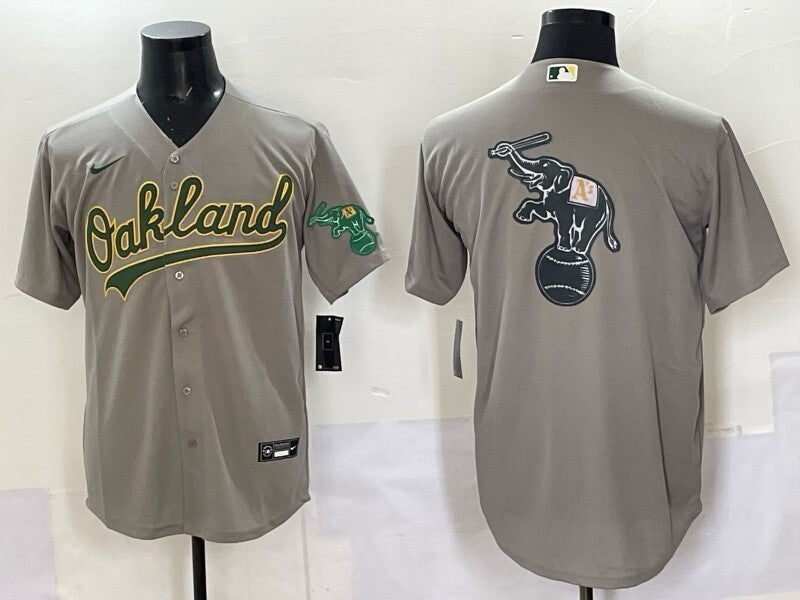 Oakland Athletics Athletics Adult Style 8 Baseball Jersey baseball jersey product view 1