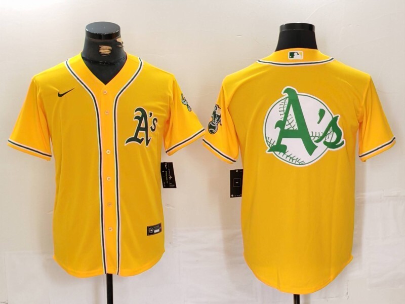Oakland Athletics Fan Edition Style 4 Baseball Jersey baseball jersey product view 1