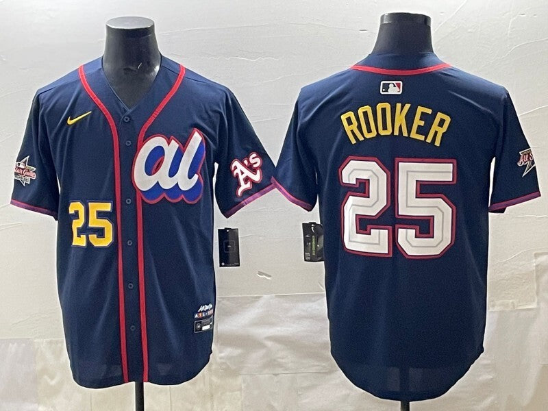 Oakland Athletics #25 Brent Rooker Athletics 25 All-Star Baseball Jersey baseball jersey product view 1