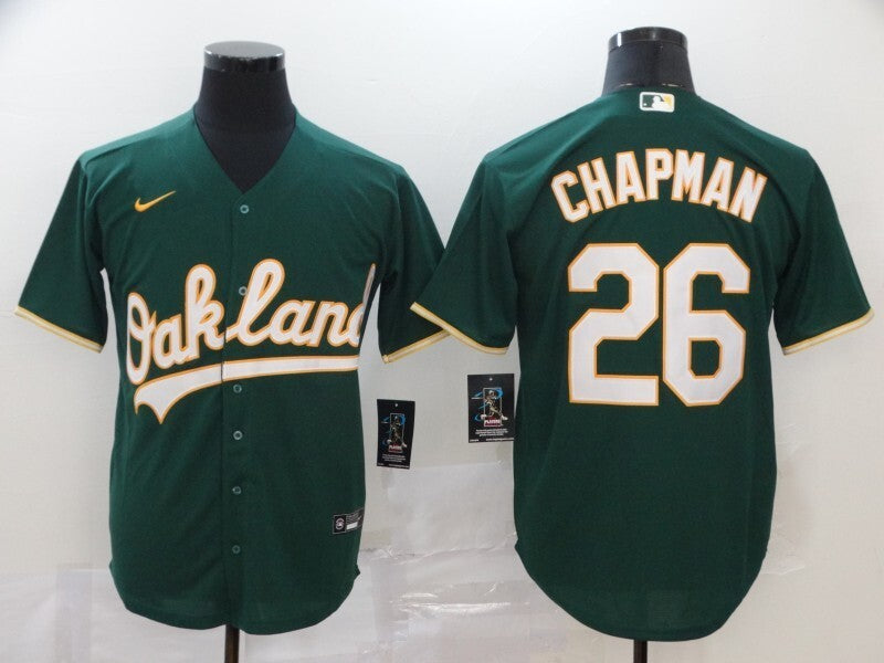 Oakland Athletics #26 Matt Chapman Fan Edition 759 Baseball Jersey baseball jersey product view 1