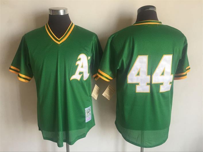 Oakland Athletics #44 Baseball Jersey baseball jersey product view 1