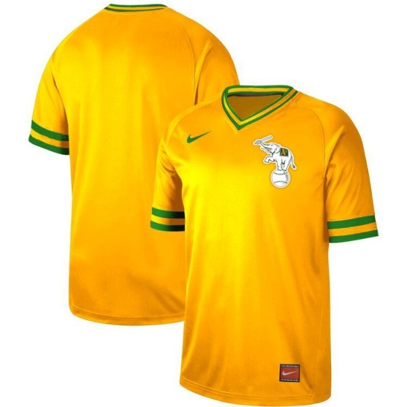 Oakland Athletics blank Athletics 103010 Baseball Jersey baseball jersey product view 1