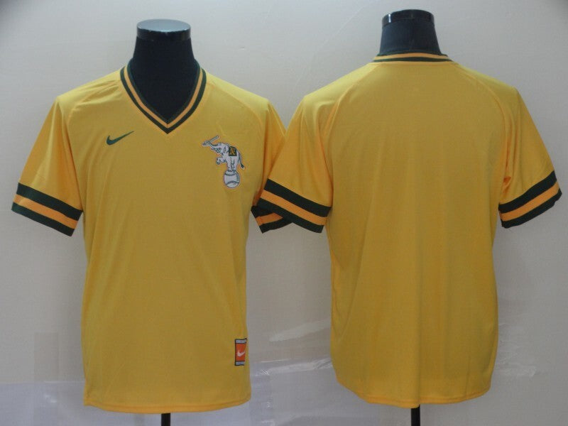 Oakland Athletics blank Baseball Jersey baseball jersey product view 1