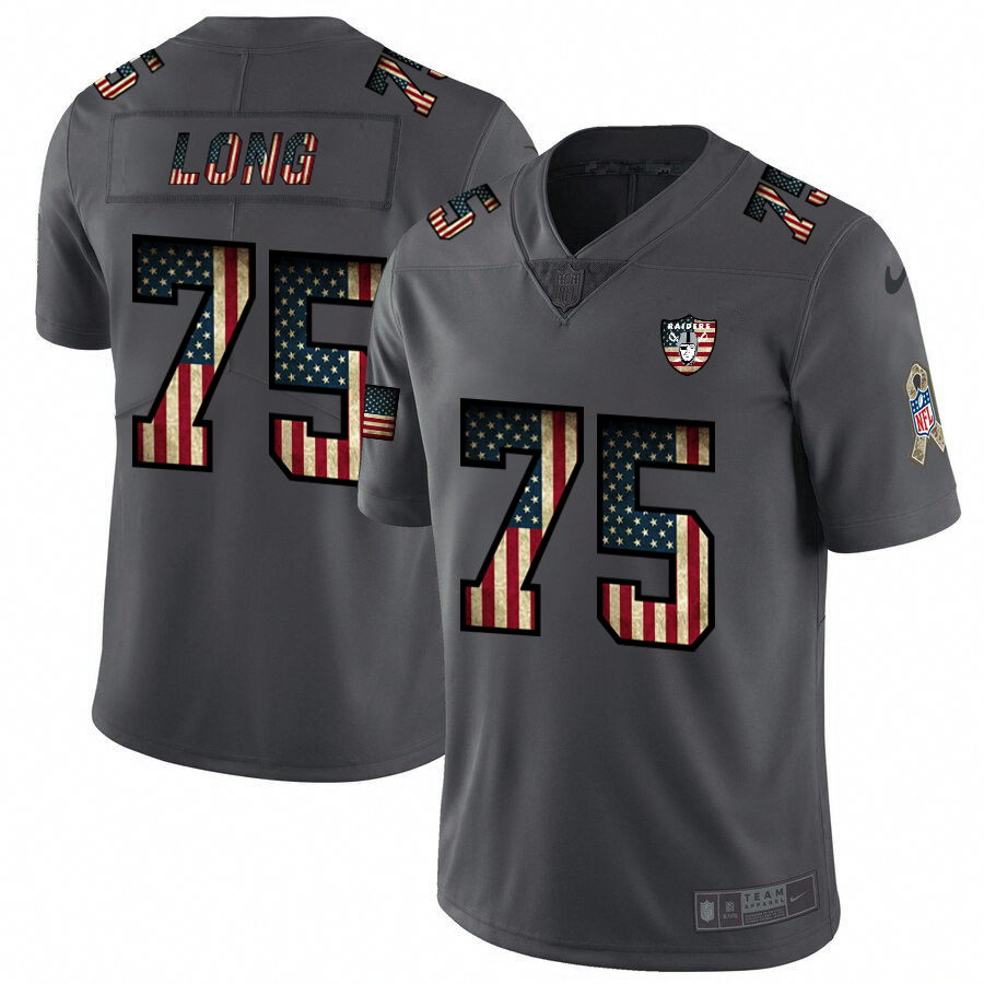 Oakland Raiders Style 4 Football Jersey football jersey product view 1