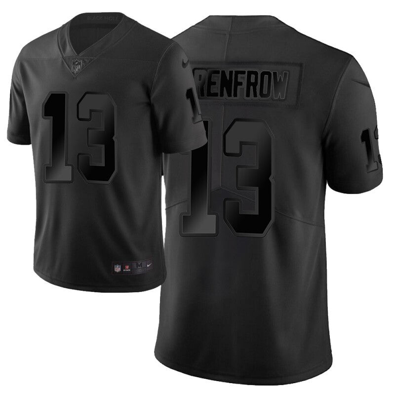 Oakland Raiders #13 Hunter Renfrow Football Jersey football jersey product view 1