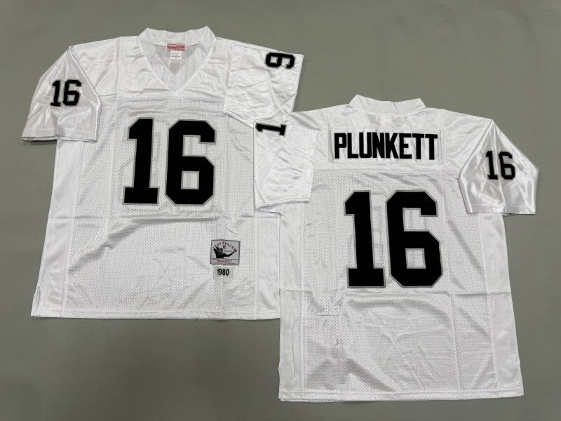 Oakland Raiders #16 Jim Plunkett Los Angeles Raiders Style 3 Football Jersey football jersey product view 1