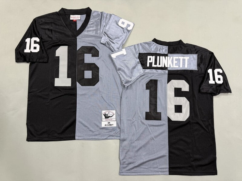 Oakland Raiders #16 Jim Plunkett Los Angeles Raiders Style 4 Football Jersey football jersey product view 1