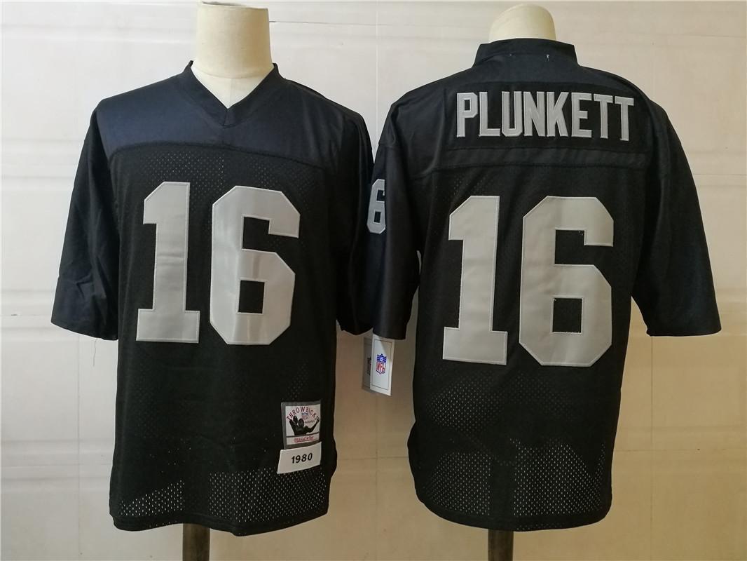 Oakland Raiders #16 Jim Plunkett Style 4 Football Jersey football jersey product view 1