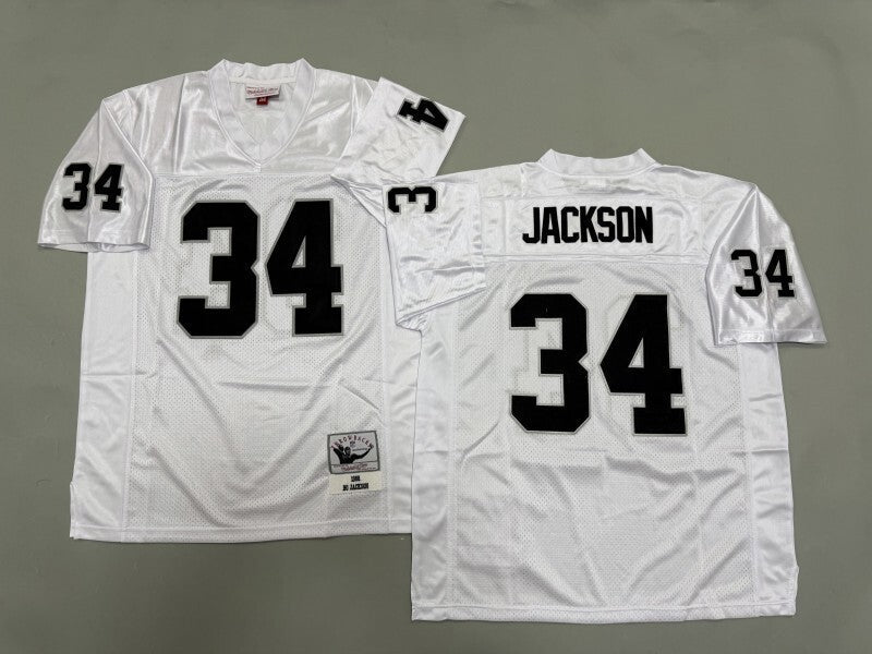 Oakland Raiders #34 Bo Jackson Los Angeles Raiders Style 2 Football Jersey football jersey product view 1