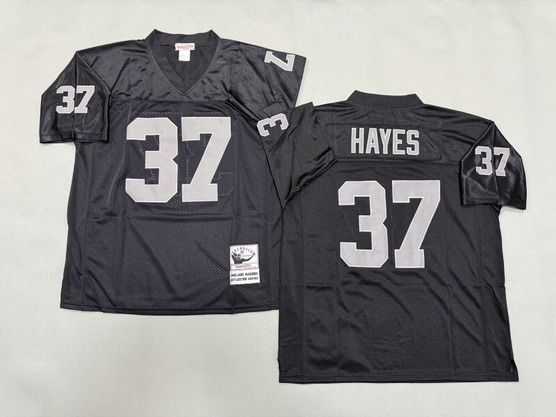Oakland Raiders #37 Lester Hayes Los Angeles Raiders Style 1 Football Jersey football jersey product view 1