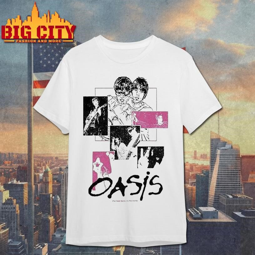 Oasis The Best Band In The World Shirt Unisex T-shirt, Sweatshirt, Hoodie, Long Sleeve Tee - T-Shirt, Sweatshirt, Hoodie