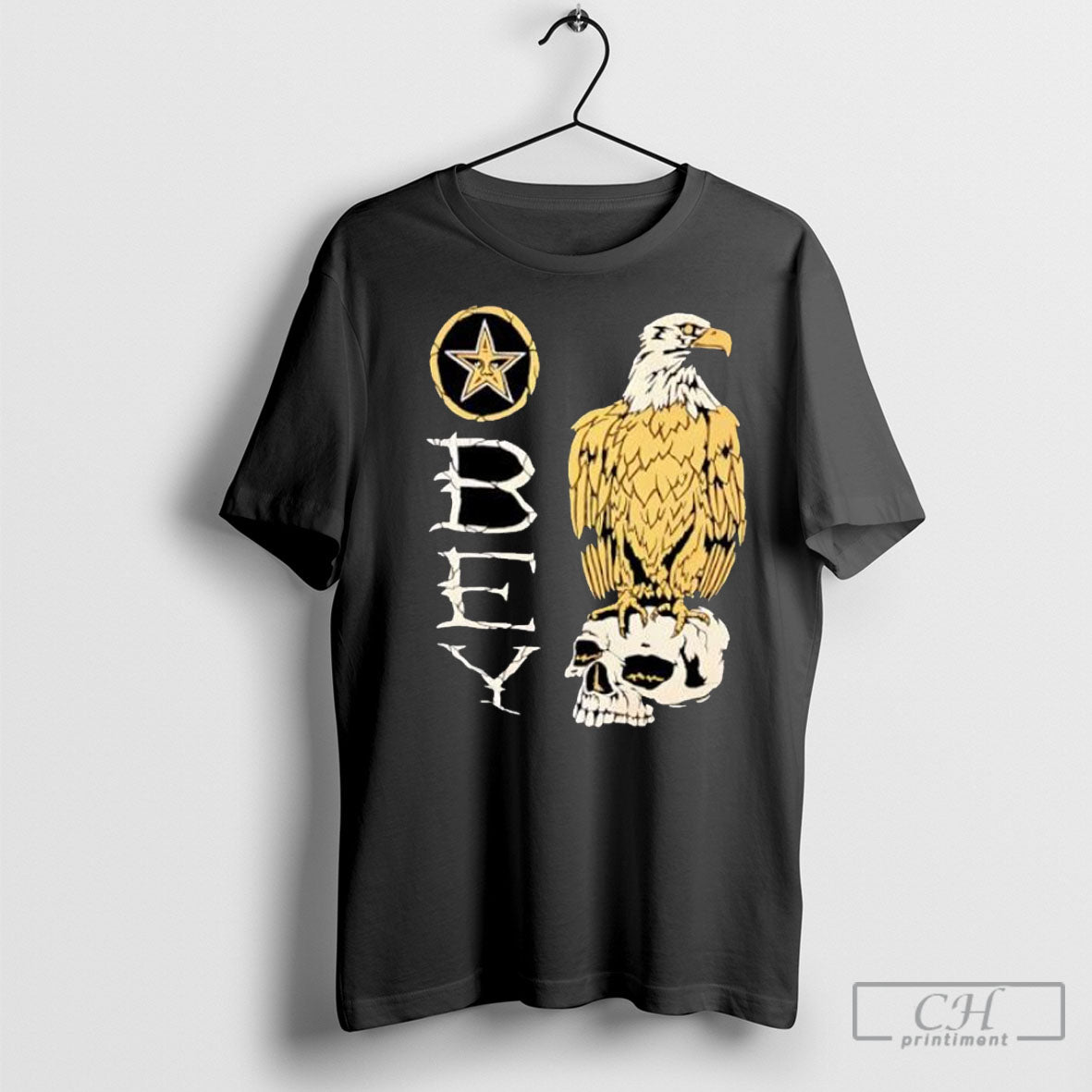 Obey American Dissent Established 1989 Eagle Skull Shirt Tee Unisex T-shirt, Sweatshirt, Hoodie, Long Sleeve Tee - T-Shirt, Sweatshirt, Hoodie