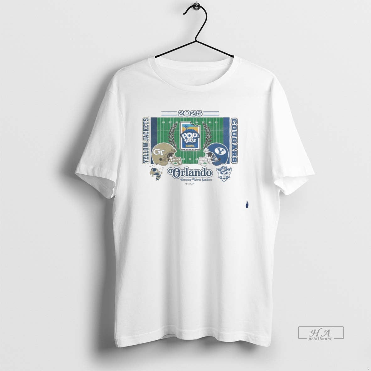 Official 2025 Pop Tarts Bowl Georgia Tech Vs Byu Orlando Field - T-Shirt, Sweatshirt, Hoodie