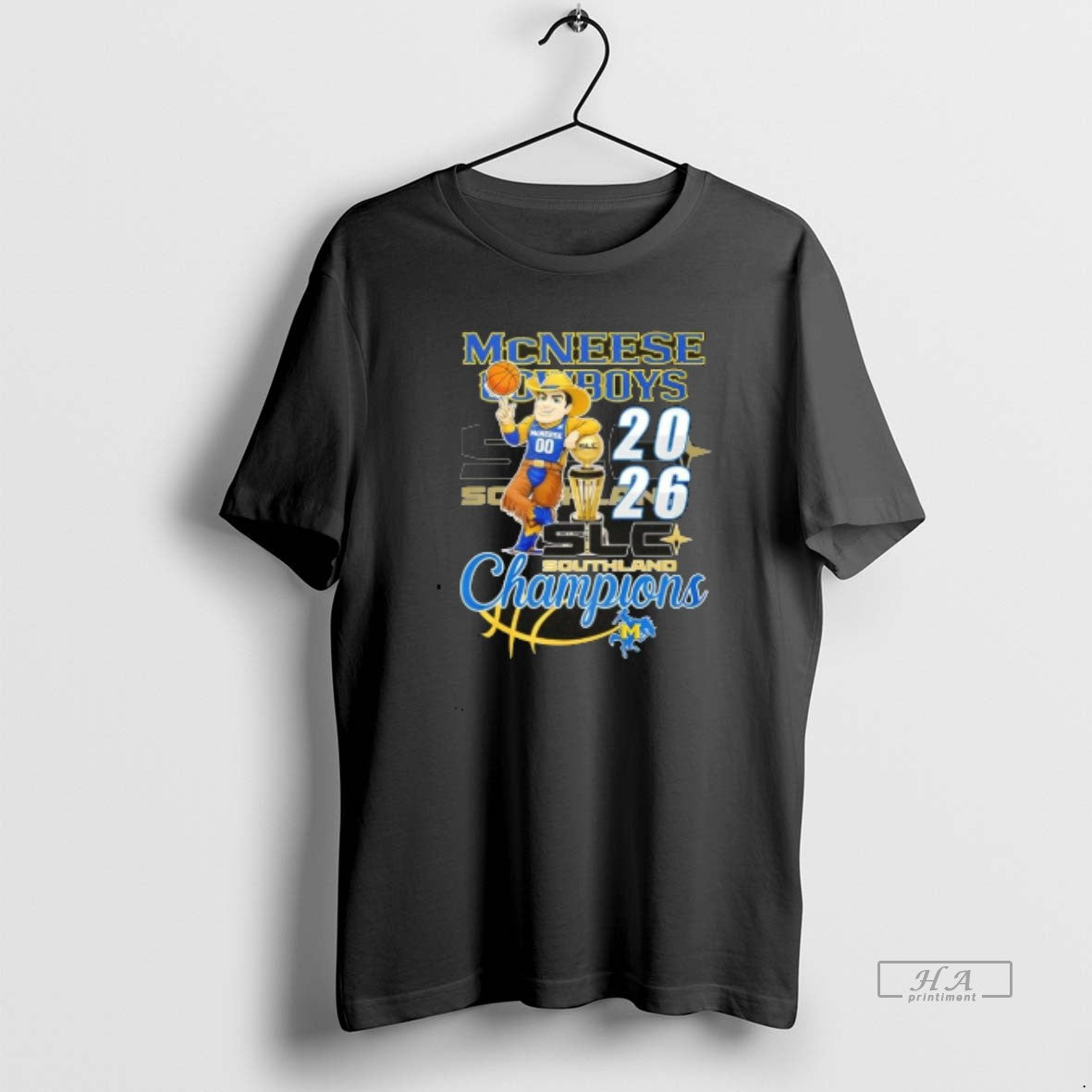 Official 2026 Mcneese Cowboys Slc Southland Champions Unisex T-shirt, Sweatshirt, Hoodie, Long Sleeve Tee - T-Shirt, Sweatshirt, Hoodie