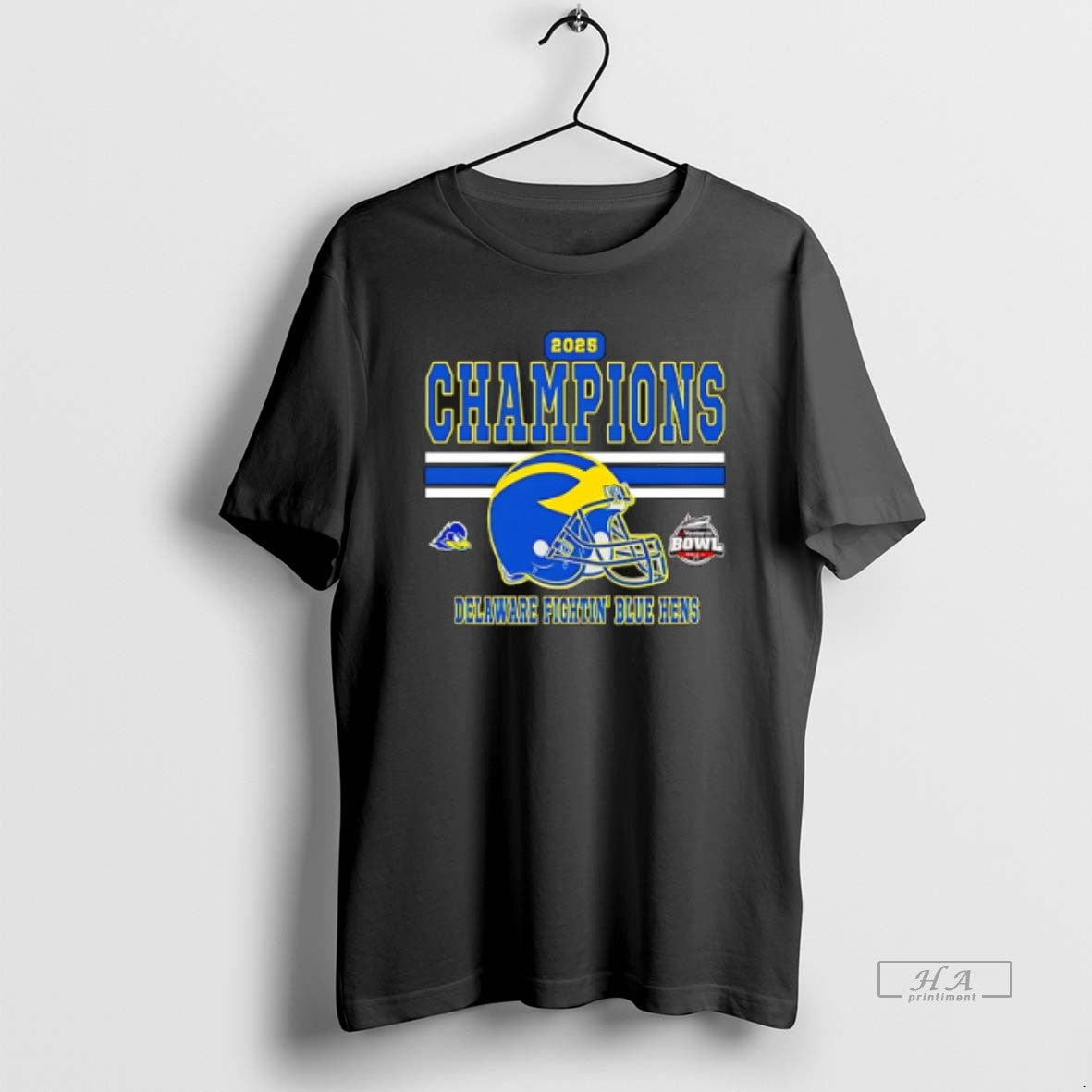 Official 68 Ventures Bowl Champions 2025 Delaware Fightin Blue Hens - T-Shirt, Sweatshirt, Hoodie