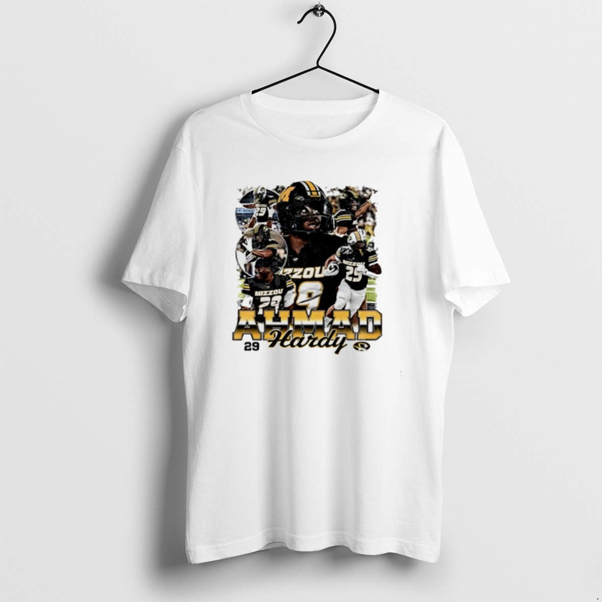 Official Ahmad Hardy Mizzou Tigers Player Collage - T-Shirt, Sweatshirt, Hoodie