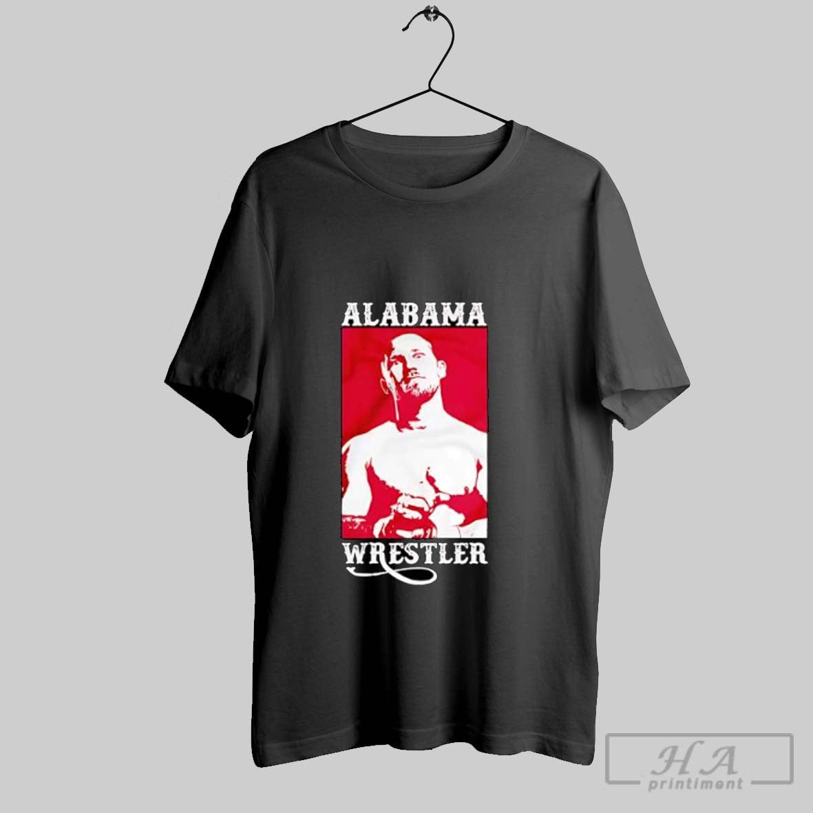 Official Alabama Wrestler Championship Vintage Style Graphic Posters Black Unisex T-shirt, Sweatshirt, Hoodie, Long Sleeve Tee - T-Shirt, Sweatshirt, Hoodie