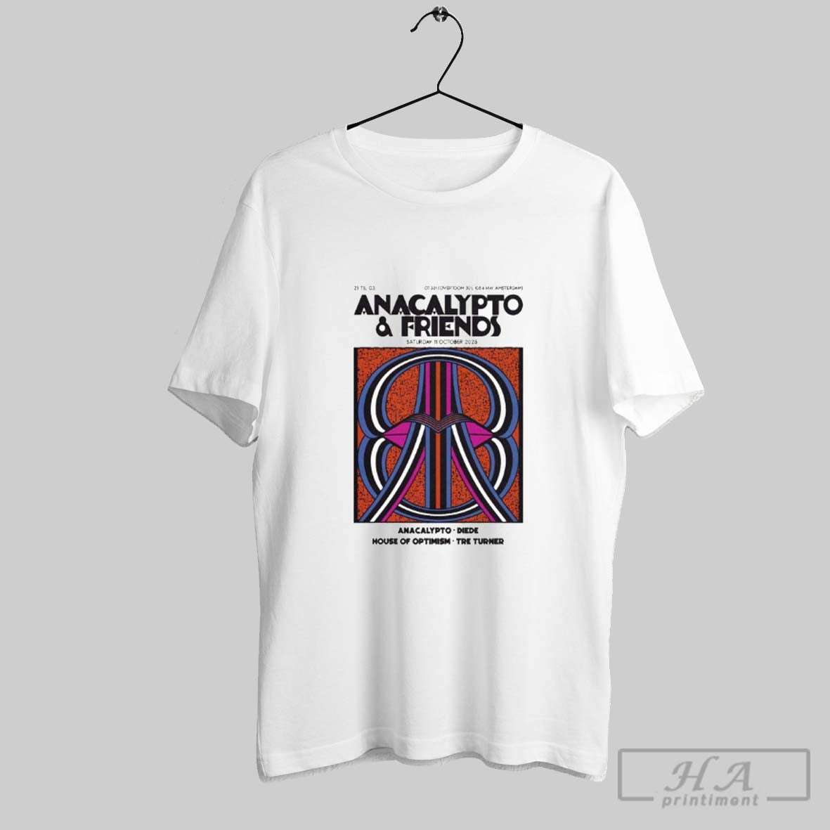 Official Apocalypto Friends Oct 11 2025 Ot301 Amsterdam Unisex T-shirt, Sweatshirt, Hoodie, Long Sleeve Tee - T-Shirt, Sweatshirt, Hoodie