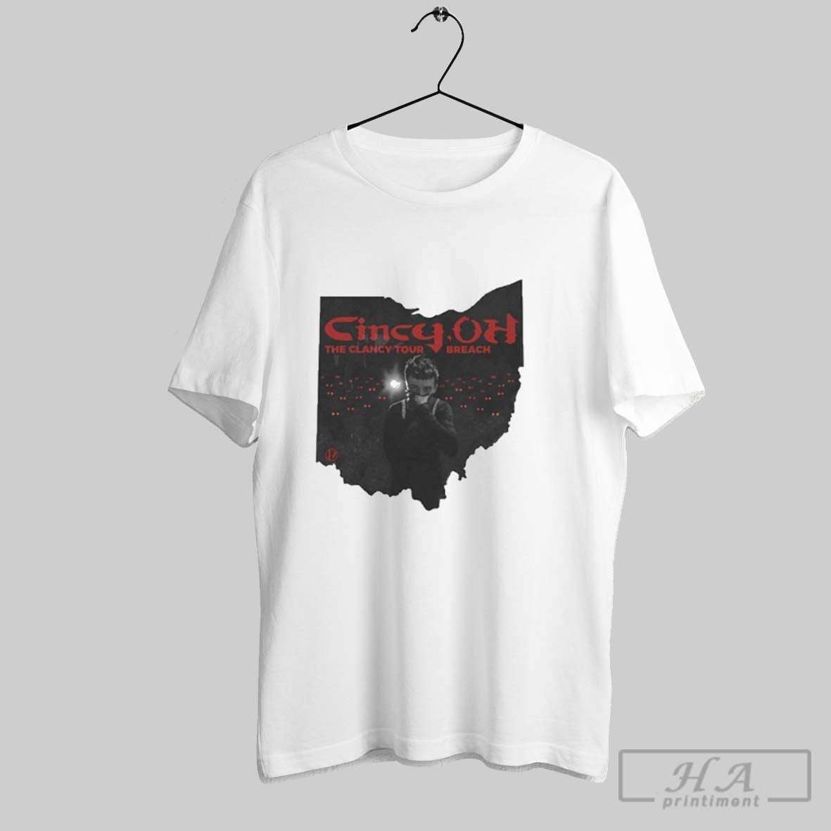 Official Artourpia Cincy Oh The Clancy Tour 2025 Breach Cincinnati Unisex T-shirt, Sweatshirt, Hoodie, Long Sleeve Tee - T-Shirt, Sweatshirt, Hoodie