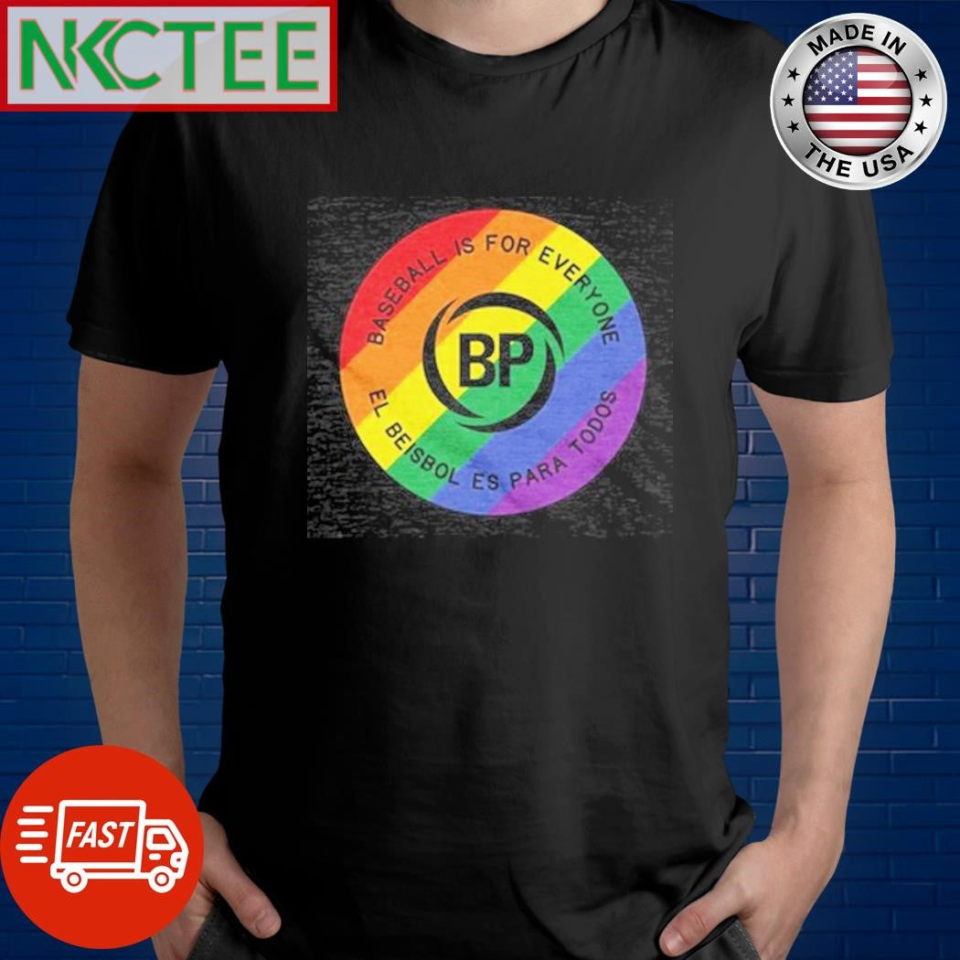 Official Baseball is for Everyone – Pride LGBT BP circle shirt Unisex T-shirt, Sweatshirt, Hoodie, Long Sleeve Tee - T-Shirt, Sweatshirt, Hoodie