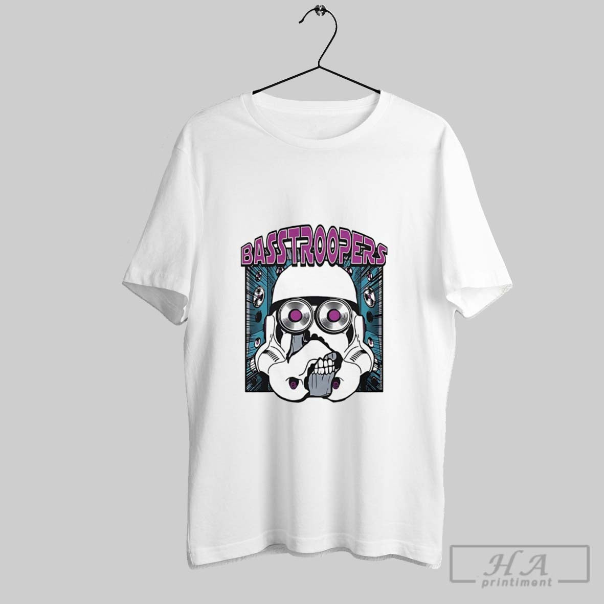 Official Basstroopers Skull T Shirt Unisex T-shirt, Sweatshirt, Hoodie, Long Sleeve Tee - T-Shirt, Sweatshirt, Hoodie