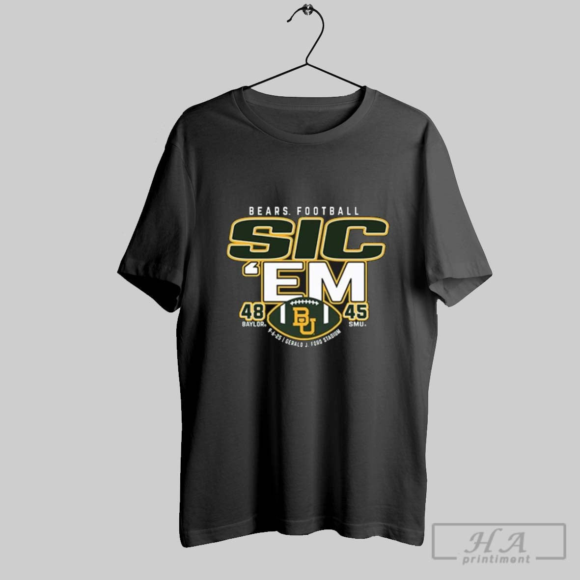 Official Baylor Bears Beat Smu Score 2025 Unisex T-shirt, Sweatshirt, Hoodie, Long Sleeve Tee - T-Shirt, Sweatshirt, Hoodie