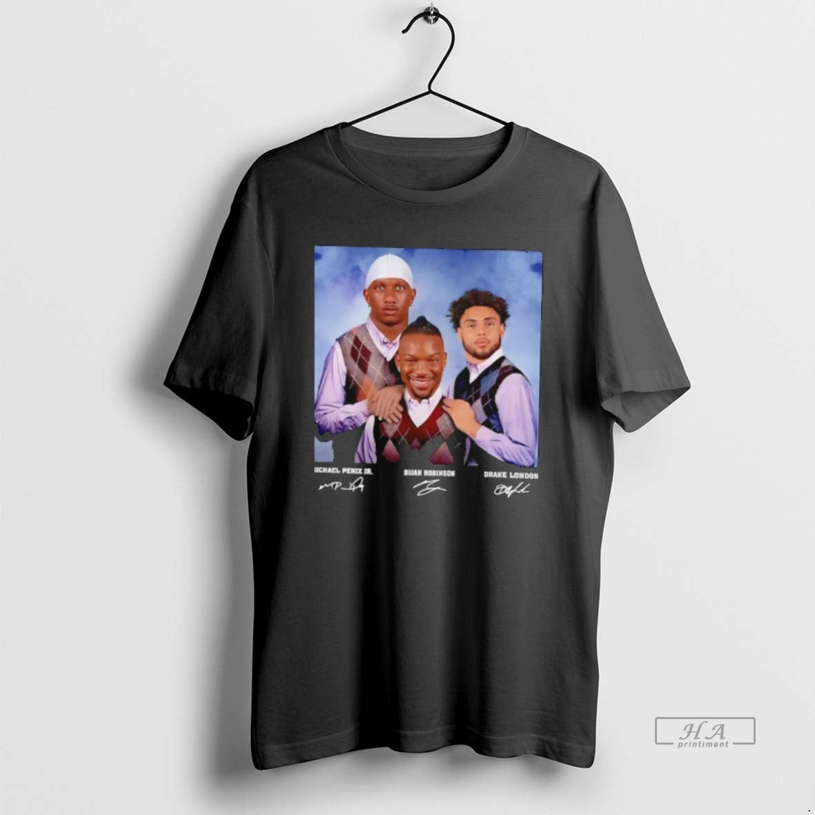 Official Bijan Robinson Michael Penix Jr Drake London Football Atlanta Step Brothers - T-Shirt, Sweatshirt, Hoodie