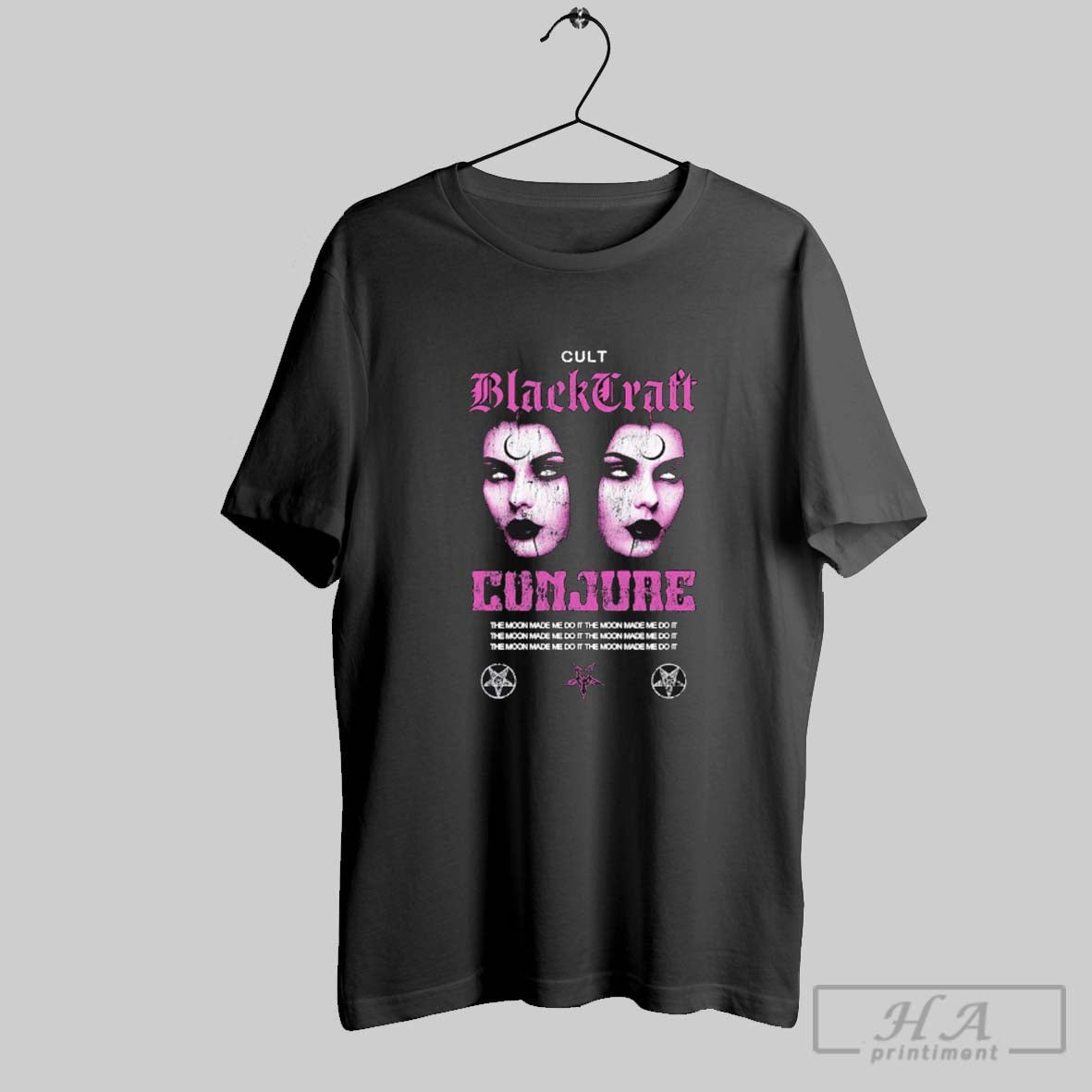 Official Blackcraft Cult Conjure The Moon Made Me Do It The Moon Made Me Do Unisex T-shirt, Sweatshirt, Hoodie, Long Sleeve Tee - T-Shirt, Sweatshirt, Hoodie