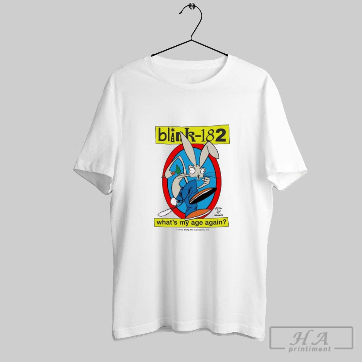 Official Blink 182 Whats My Age Again Crappy Punk Rock Since 1992 Unisex T-shirt, Sweatshirt, Hoodie, Long Sleeve Tee - T-Shirt, Sweatshirt, Hoodie
