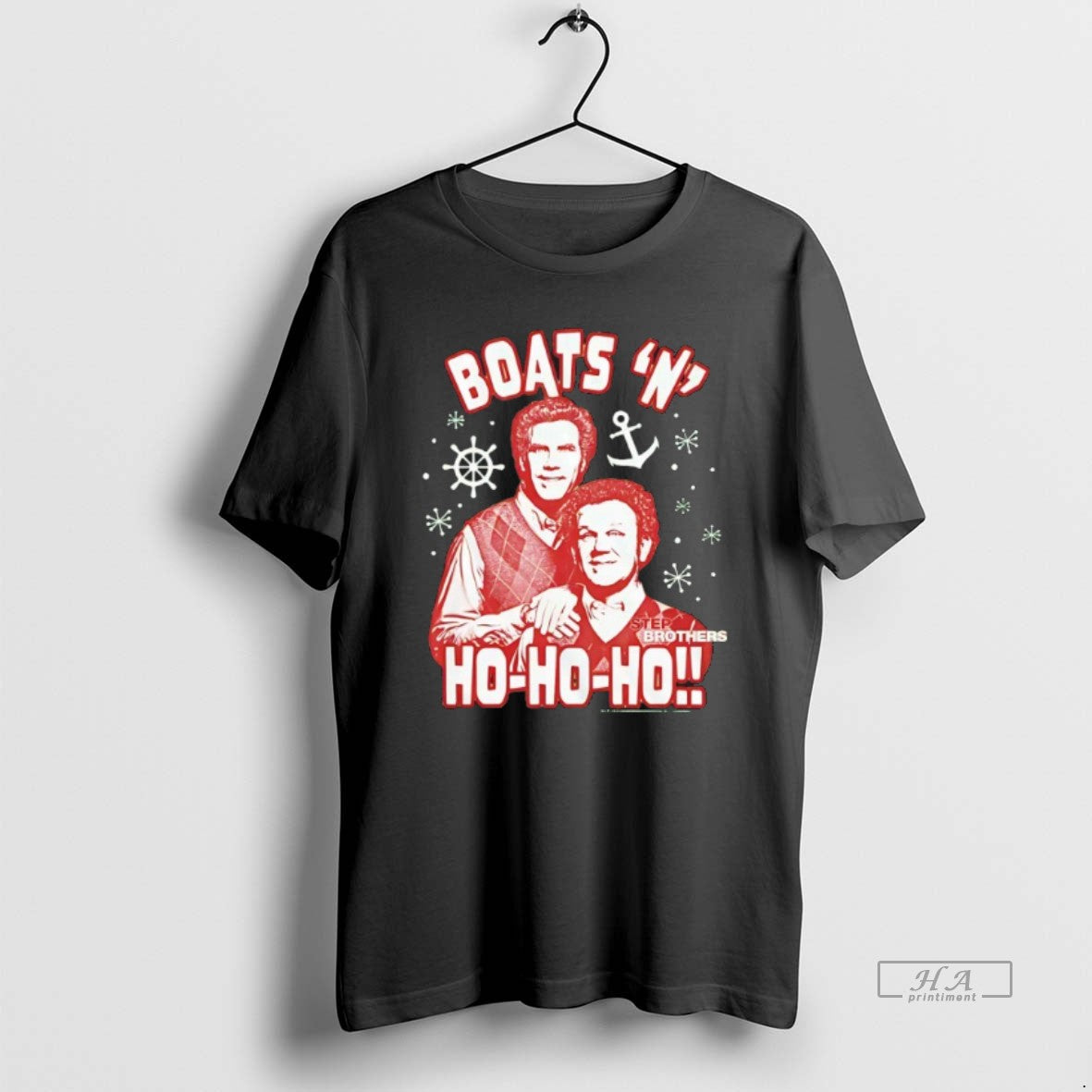Official Boats N Ho Ho Ho Step Brothers Christmas - T-Shirt, Sweatshirt, Hoodie