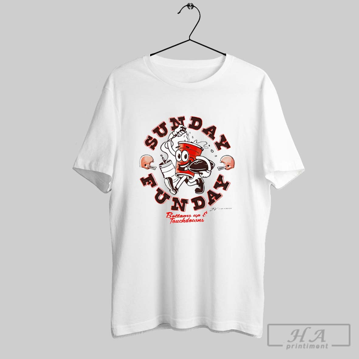 Official Bottoms Up Sunday Funday Unisex T-shirt, Sweatshirt, Hoodie, Long Sleeve Tee - T-Shirt, Sweatshirt, Hoodie