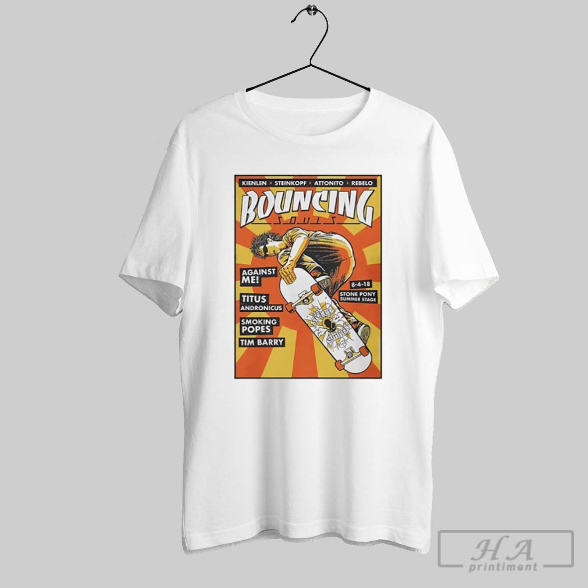 Official Bouncing Souls Kienlen X Steinkopf X Attonitox Rebelo T Shirt Unisex T-shirt, Sweatshirt, Hoodie, Long Sleeve Tee - T-Shirt, Sweatshirt, Hoodie