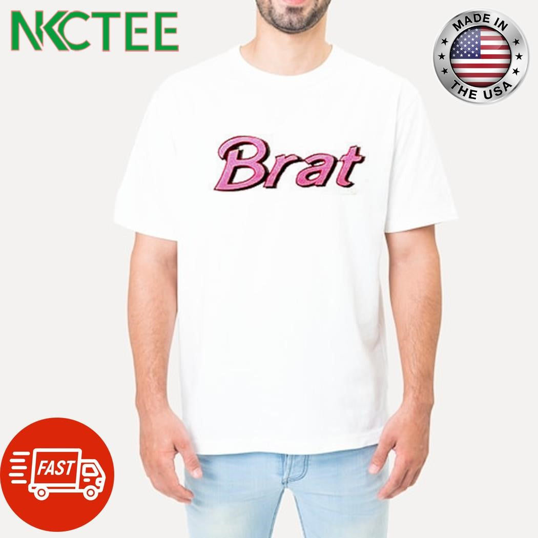 Official Brat text shirt Unisex T-shirt, Sweatshirt, Hoodie, Long Sleeve Tee - T-Shirt, Sweatshirt, Hoodie