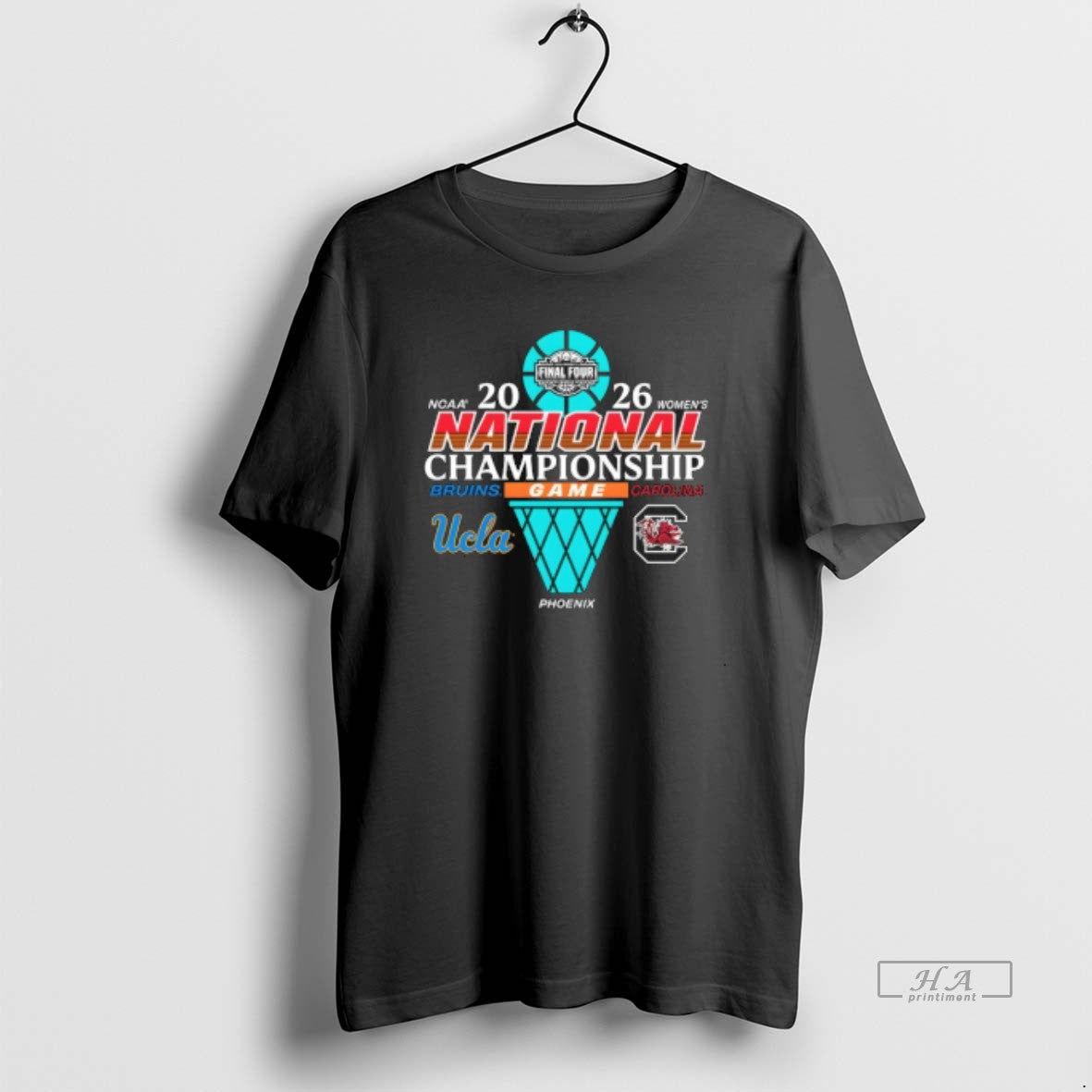 Official Bruins Vs Gamecocks 2026 Ncaa Womens National Championship Matchup Unisex T-shirt, Sweatshirt, Hoodie, Long Sleeve Tee - T-Shirt, Sweatshirt, Hoodie