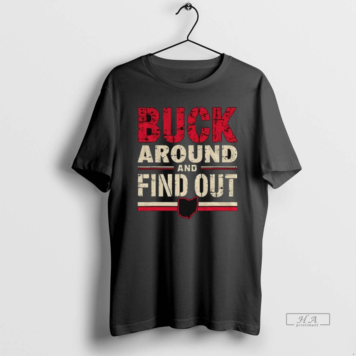 Official Buck Around And Find Out Ohio State 2025 - T-Shirt, Sweatshirt, Hoodie