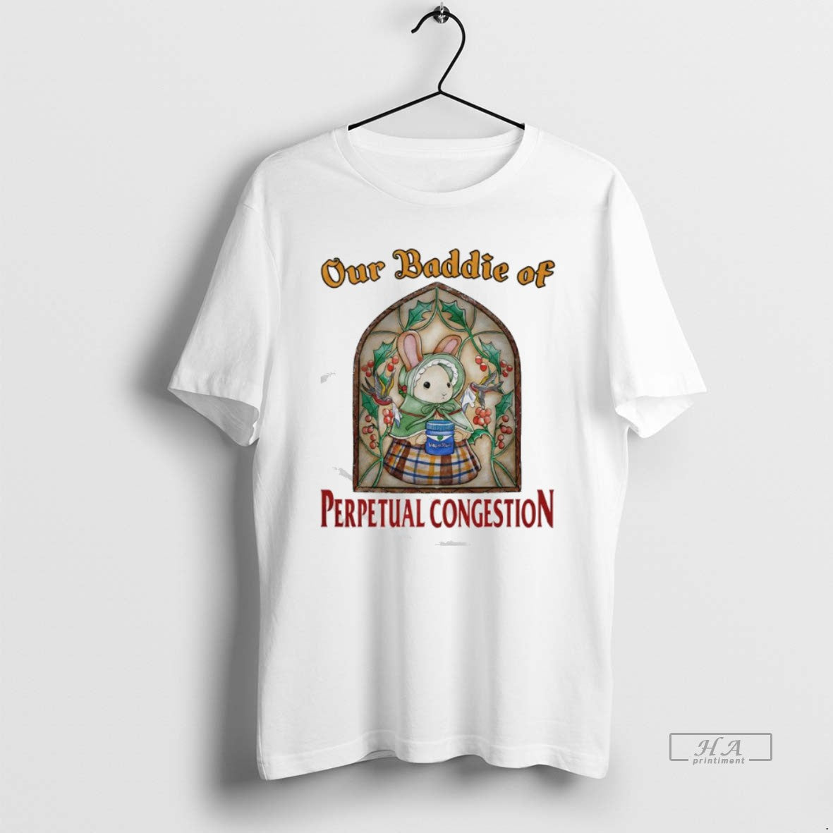 Official Bunny Our Baddie Of Perpetual Congestion Peachcatprints - T-Shirt, Sweatshirt, Hoodie