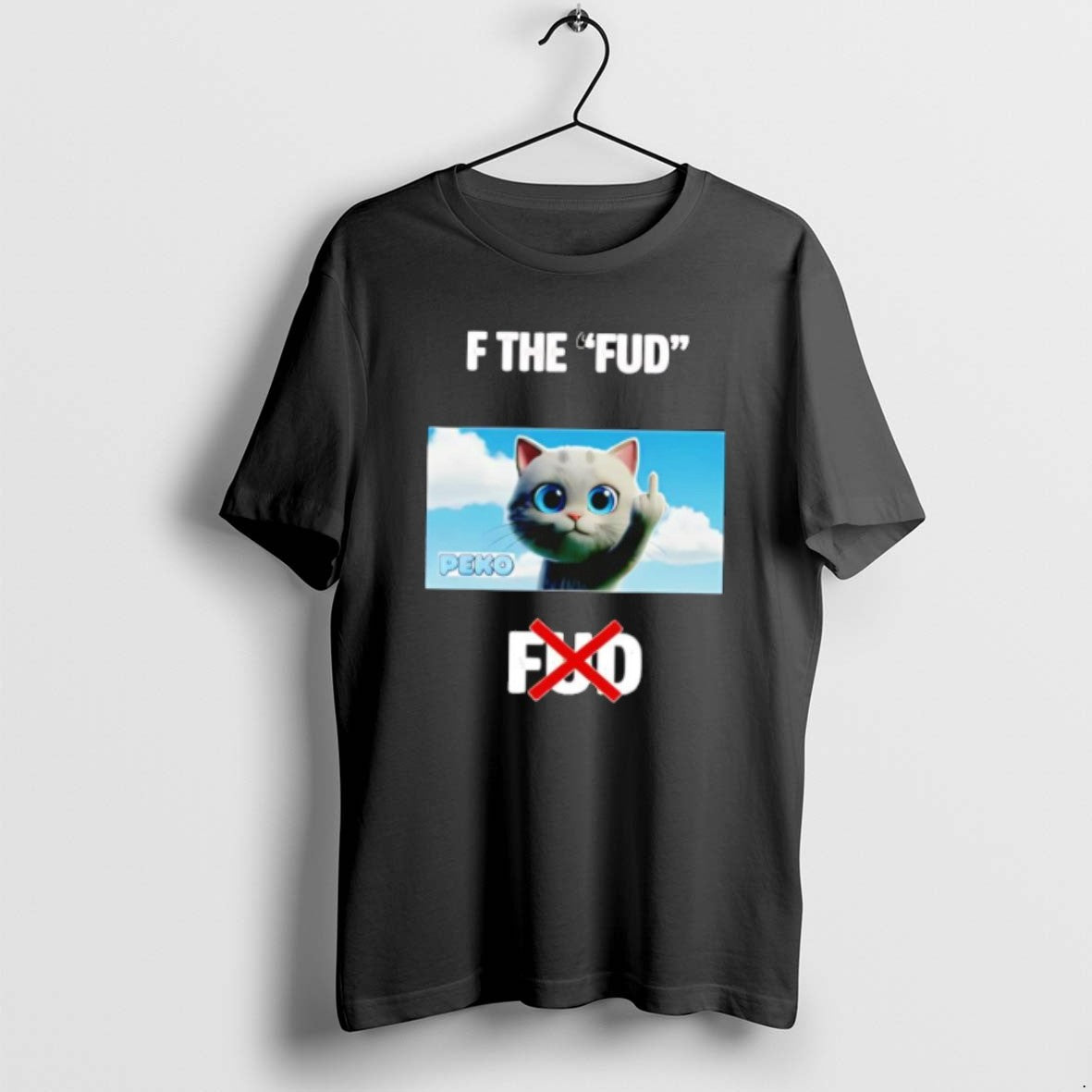 Official Cat Peko F The Fud - T-Shirt, Sweatshirt, Hoodie