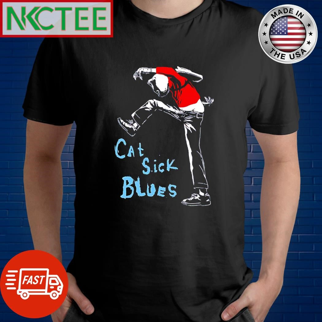 Official Cat sick blues dance graphic shirt Unisex T-shirt, Sweatshirt, Hoodie, Long Sleeve Tee - T-Shirt, Sweatshirt, Hoodie