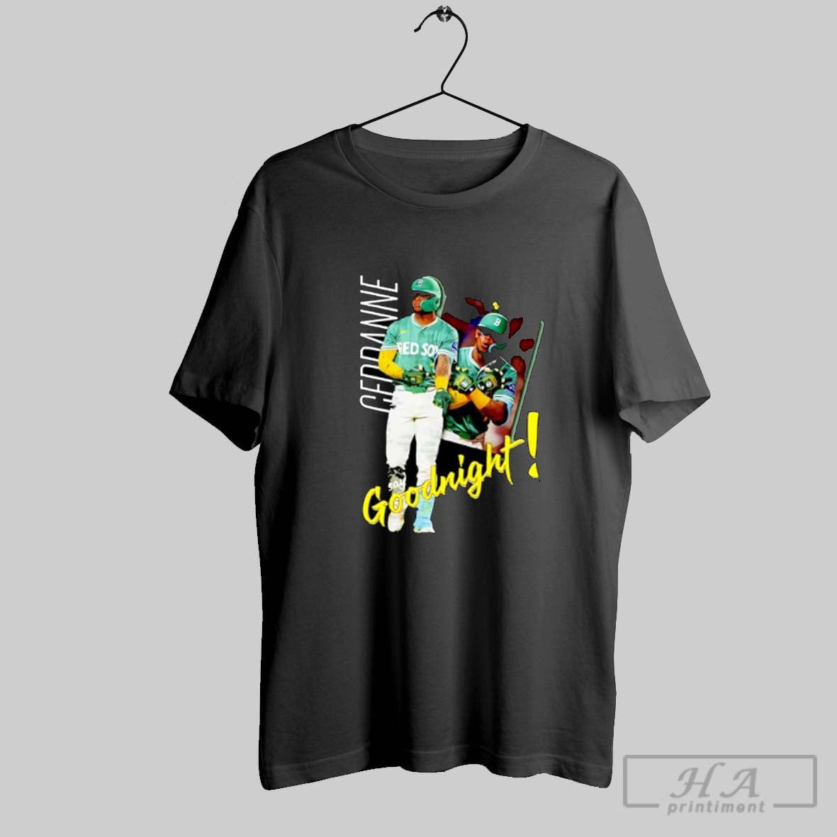 Official Ceddanne Say Goodnight Boston Red Sox Player Posters Black Unisex T-shirt, Sweatshirt, Hoodie, Long Sleeve Tee - T-Shirt, Sweatshirt, Hoodie