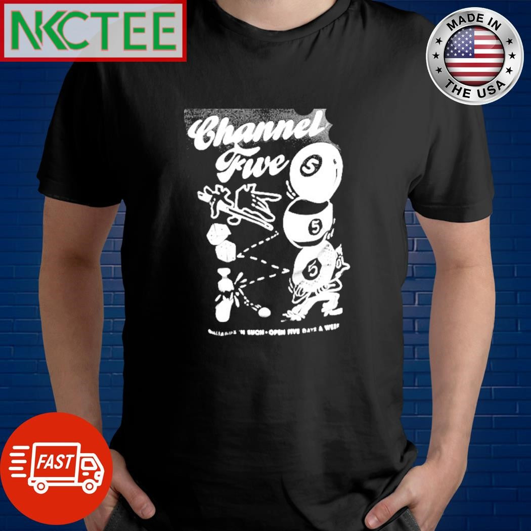 Official Channel Five ball graphic shirt Unisex T-shirt, Sweatshirt, Hoodie, Long Sleeve Tee - T-Shirt, Sweatshirt, Hoodie