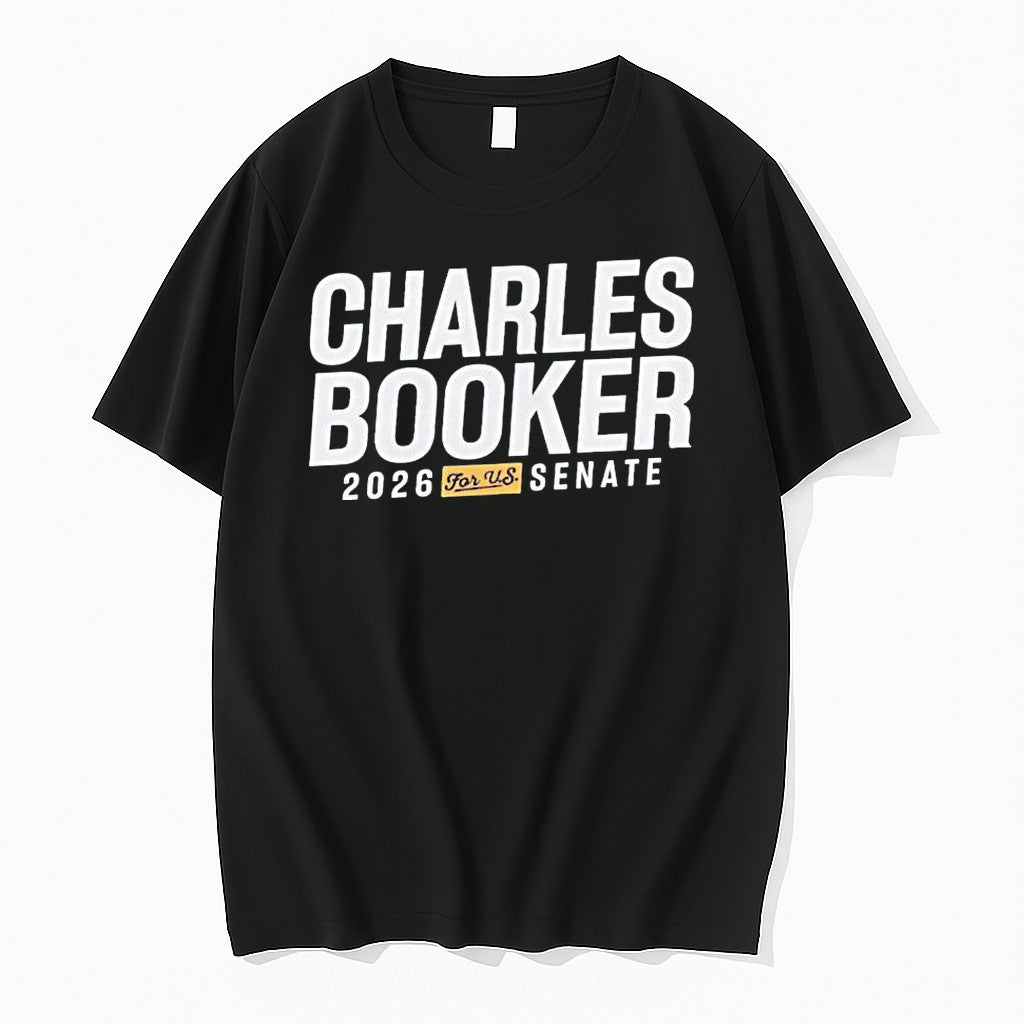 Official Charles Booker For Us Senate Garment Dyed 1 - Adult & Kids T-Shirts, Sweatshirts & Hoodies apparel design preview 1