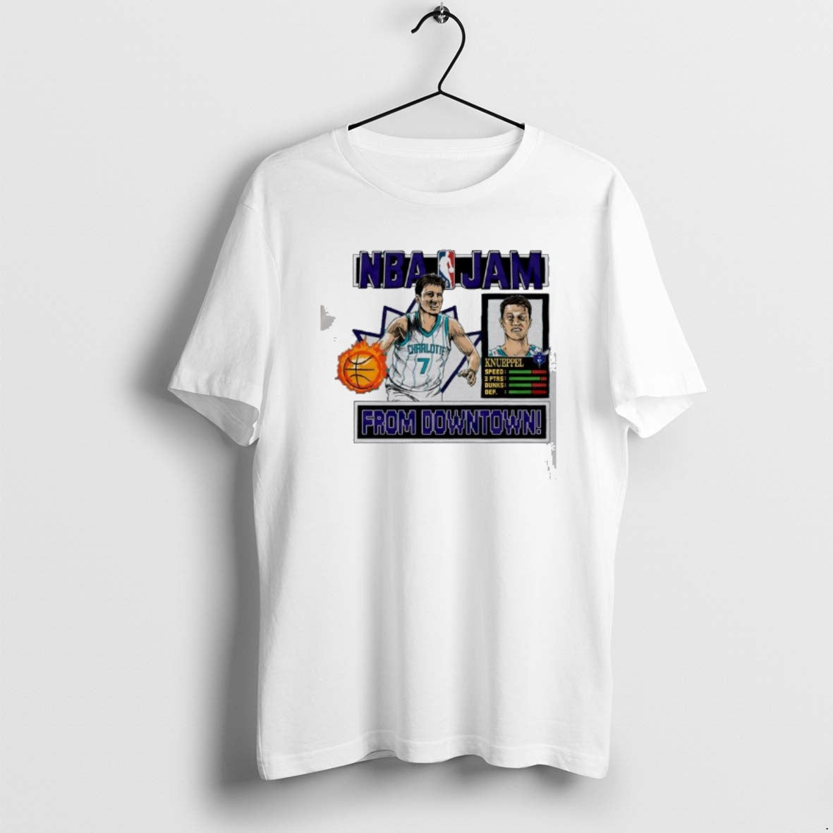 Official Charlotte Hornets Nba Jam Hornets Kon Knueppel - T-Shirt, Sweatshirt, Hoodie