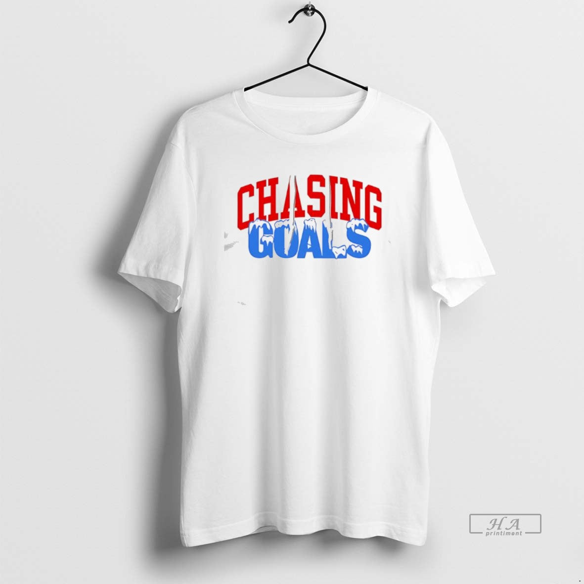 Official Chasing Goals Ice Logo - T-Shirt, Sweatshirt, Hoodie