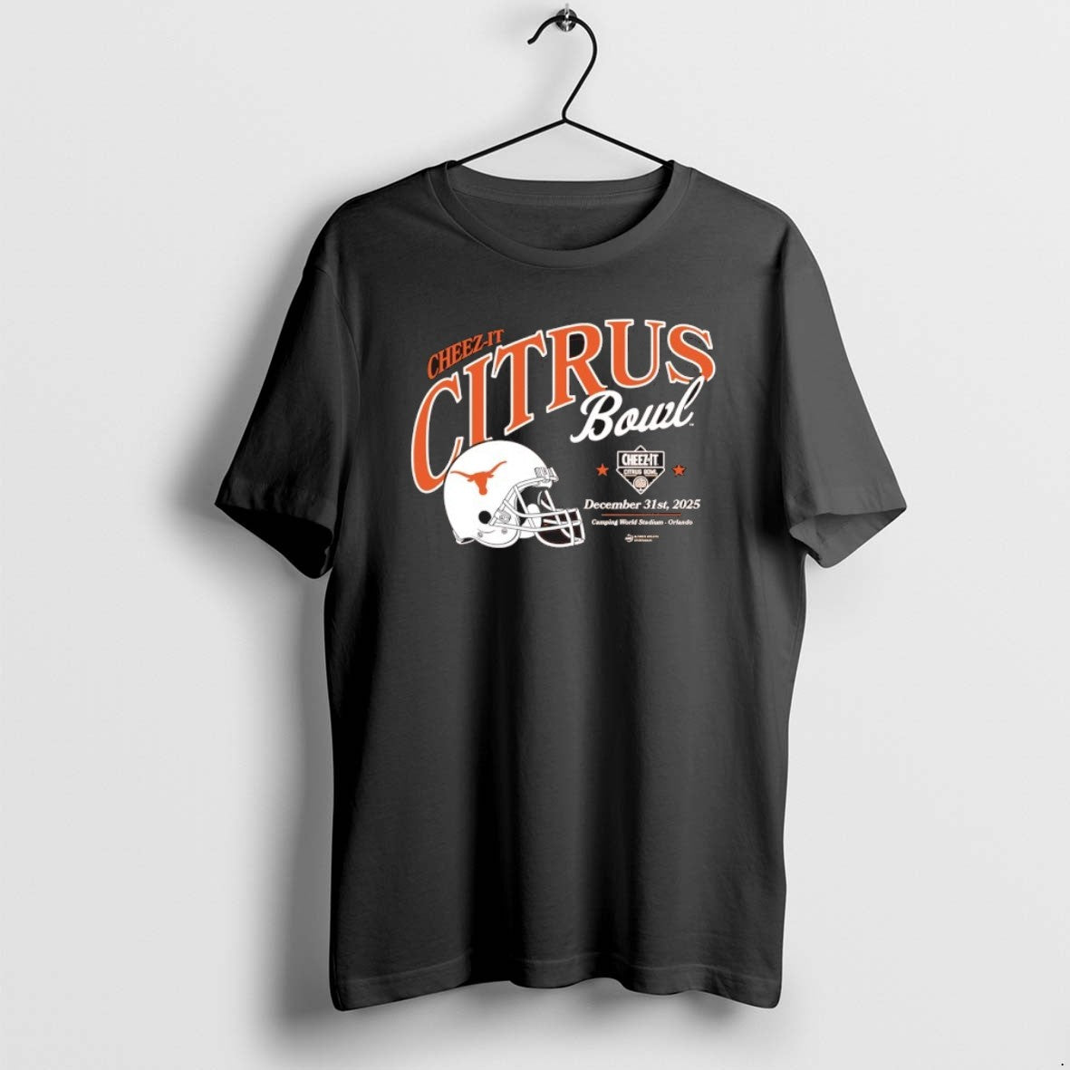 Official Cheez It Citrus Bowl 2025 Texas Longhorns Football Helmet - T-Shirt, Sweatshirt, Hoodie