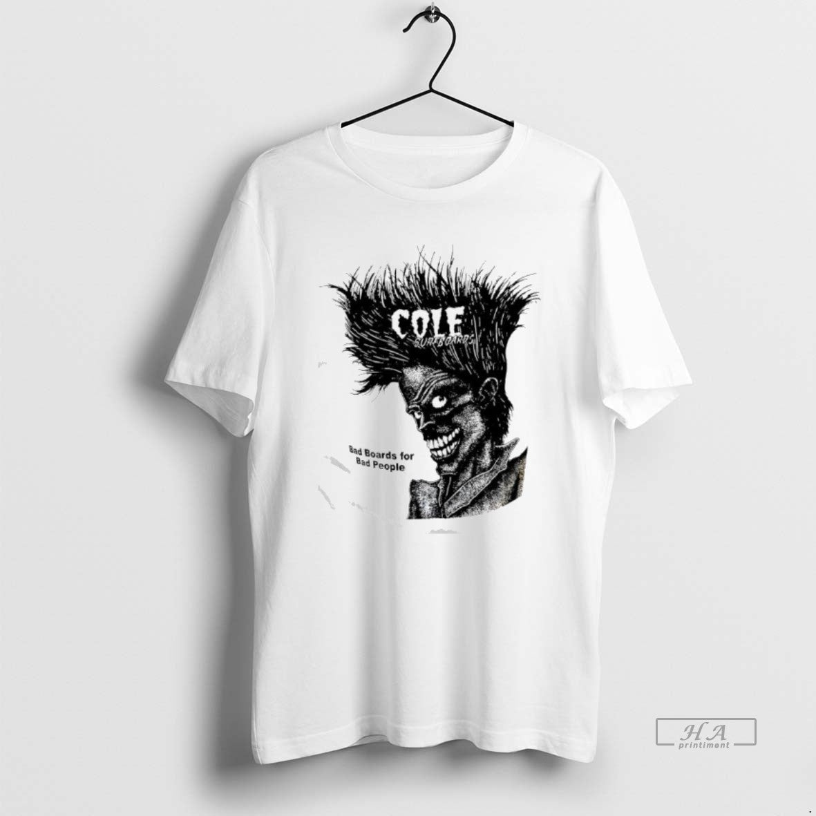 Official Cole Surfboards Bad Boards For Bad People - T-Shirt, Sweatshirt, Hoodie