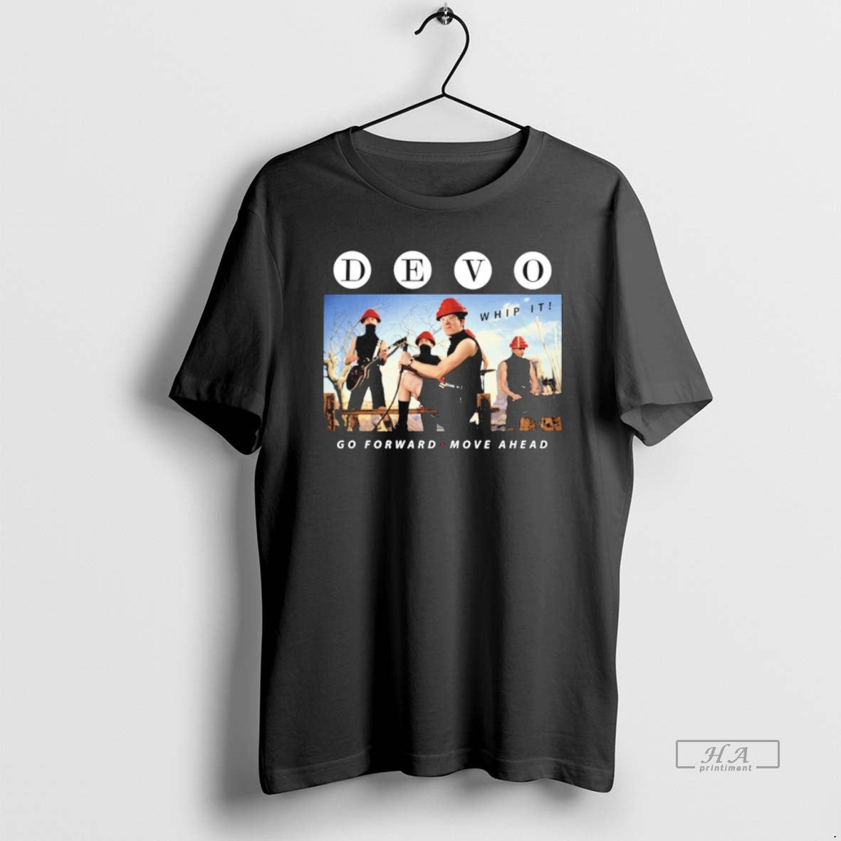 Official Devo Whip It Go Forward Move Ahead - T-Shirt, Sweatshirt, Hoodie