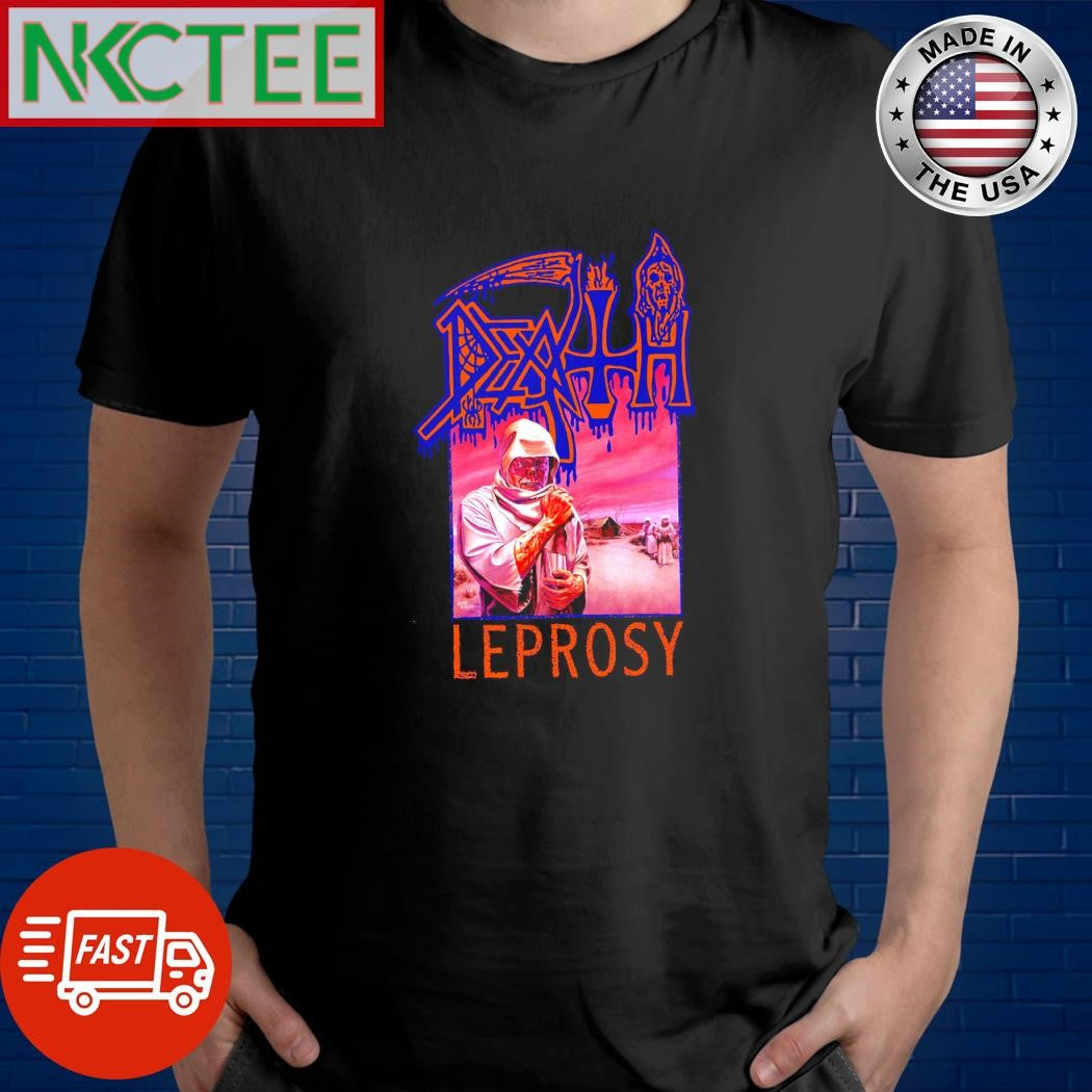 Official Death Leprosy shirt Unisex T-shirt, Sweatshirt, Hoodie, Long Sleeve Tee - T-Shirt, Sweatshirt, Hoodie