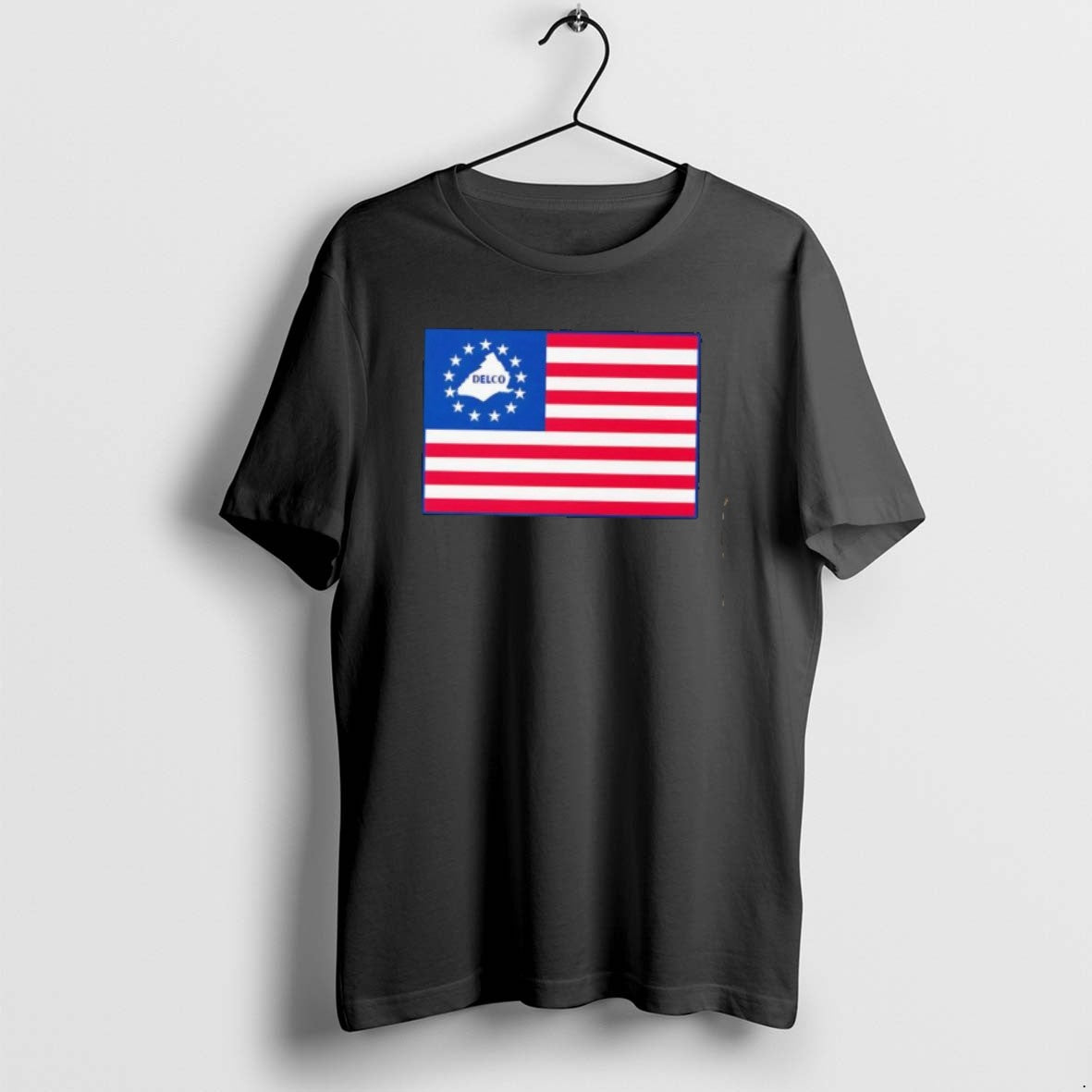Official Delco 250 Flag American - T-Shirt, Sweatshirt, Hoodie